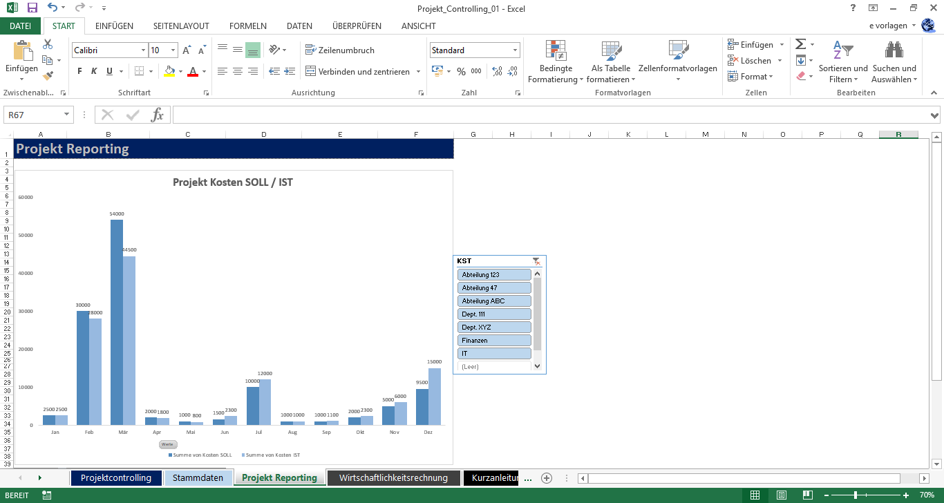 Projekt Controlling Vorschau 3