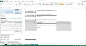 Commercial Invoice Excel Template, Excel Invoice Tracker, Automatic Invoice Calculator Excel